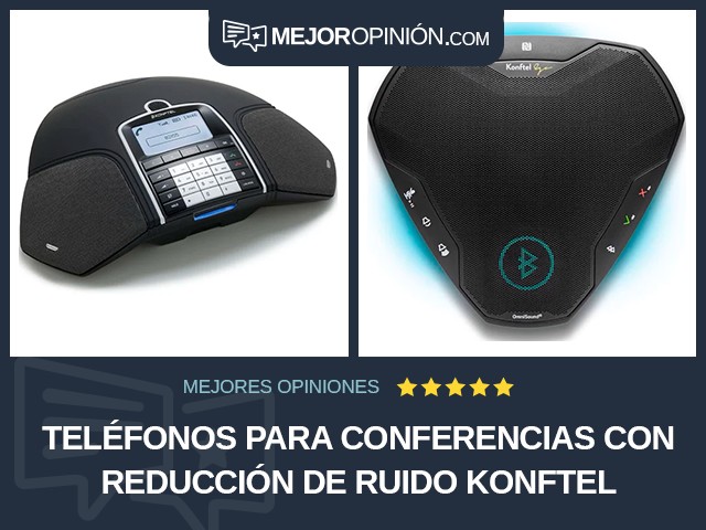 Teléfonos para conferencias Con reducción de ruido Konftel