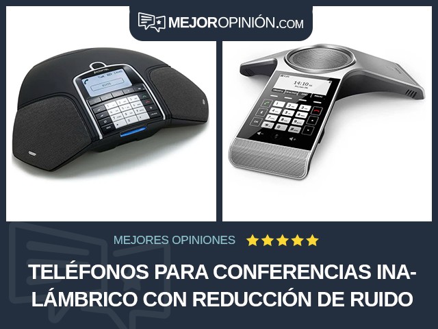 Teléfonos para conferencias Inalámbrico Con reducción de ruido