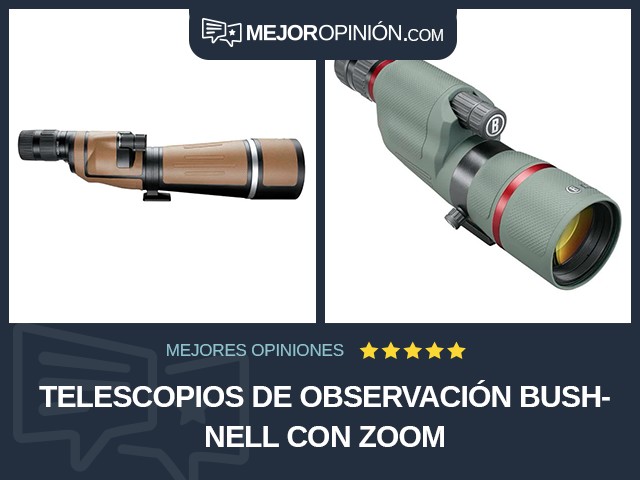 Telescopios de observación Bushnell Con zoom