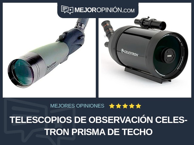 Telescopios de observación Celestron Prisma de techo