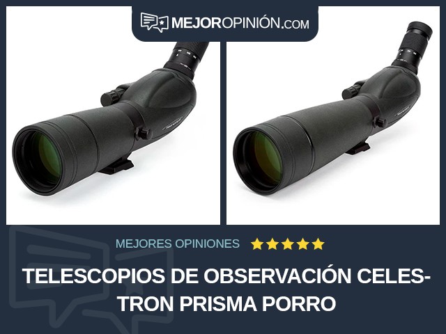 Telescopios de observación Celestron Prisma Porro