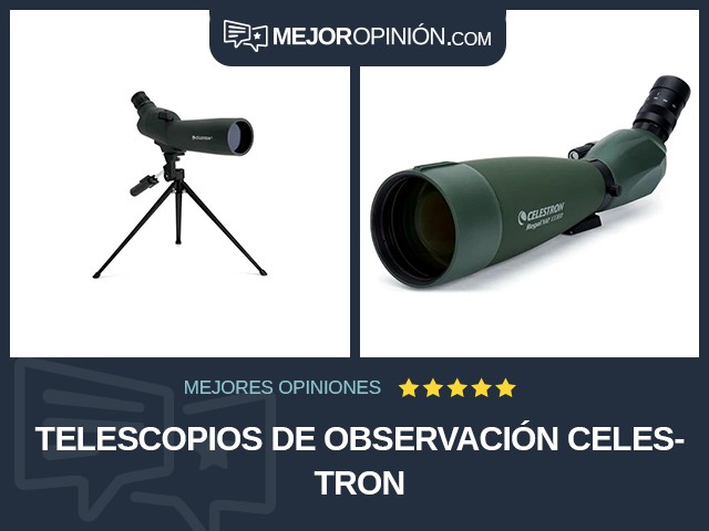 Telescopios de observación Celestron