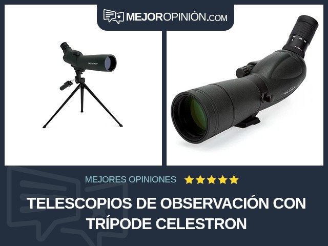 Telescopios de observación Con trípode Celestron