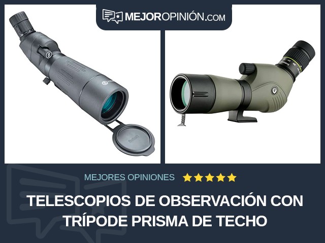 Telescopios de observación Con trípode Prisma de techo