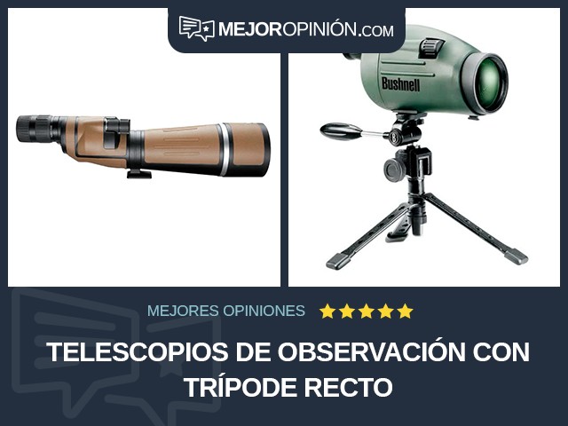 Telescopios de observación Con trípode Recto