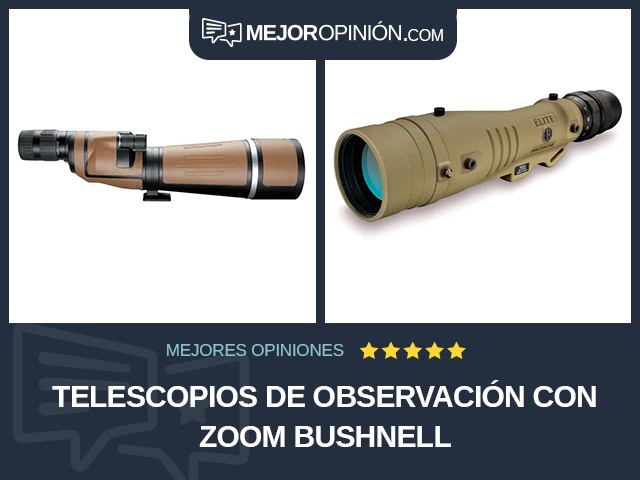 Telescopios de observación Con zoom Bushnell