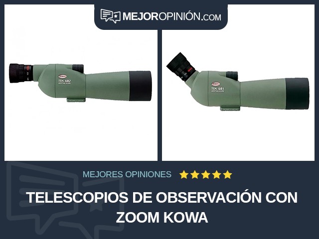 Telescopios de observación Con zoom KOWA