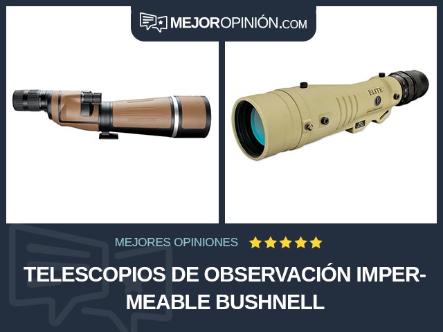 Telescopios de observación Impermeable Bushnell