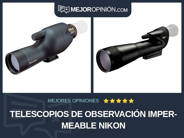 Telescopios de observación Impermeable Nikon