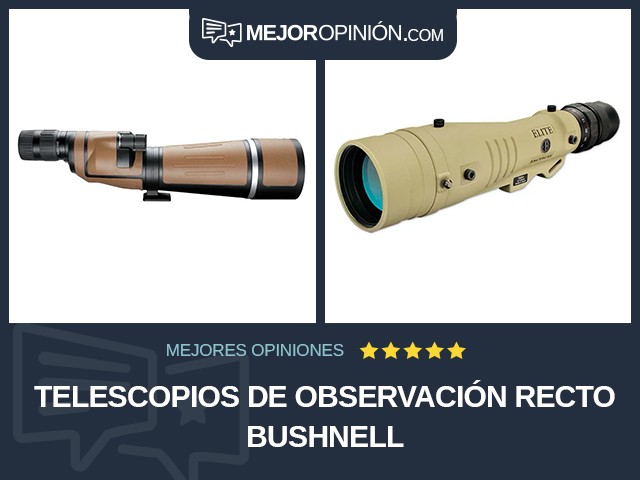 Telescopios de observación Recto Bushnell