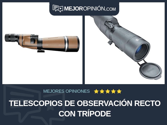 Telescopios de observación Recto Con trípode