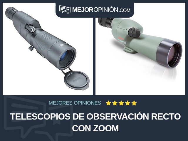 Telescopios de observación Recto Con zoom