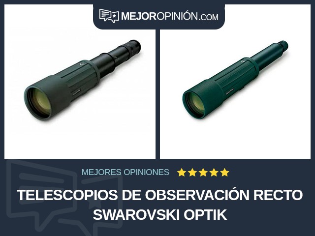 Telescopios de observación Recto SWAROVSKI OPTIK