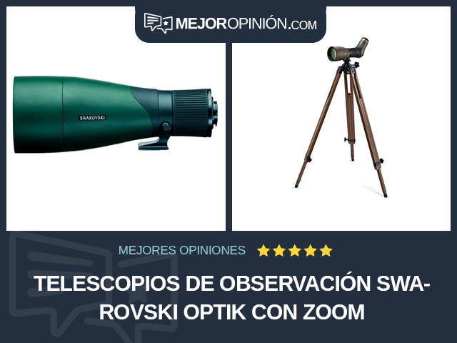 Telescopios de observación SWAROVSKI OPTIK Con zoom