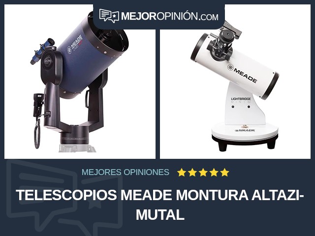 Telescopios Meade Montura altazimutal