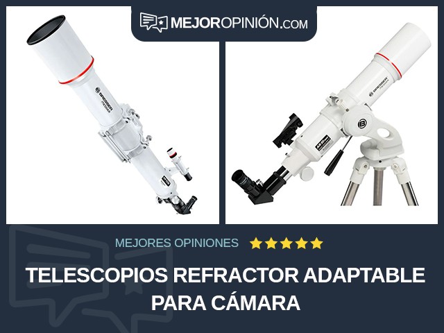 Telescopios Refractor Adaptable para cámara