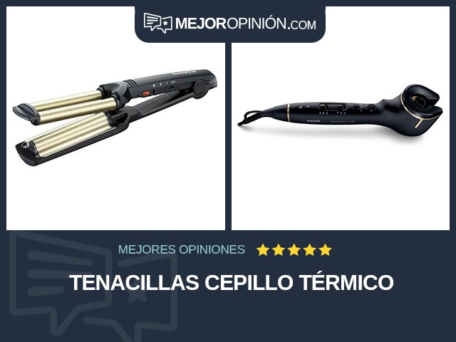 Tenacillas Cepillo térmico