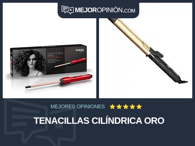 Tenacillas Cilíndrica Oro