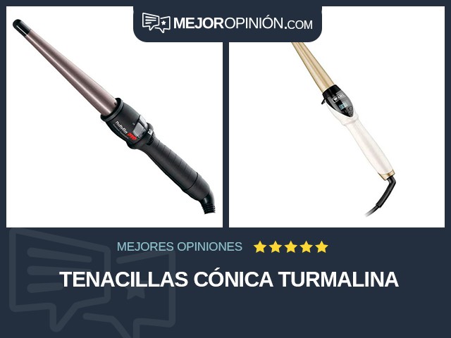 Tenacillas Cónica Turmalina