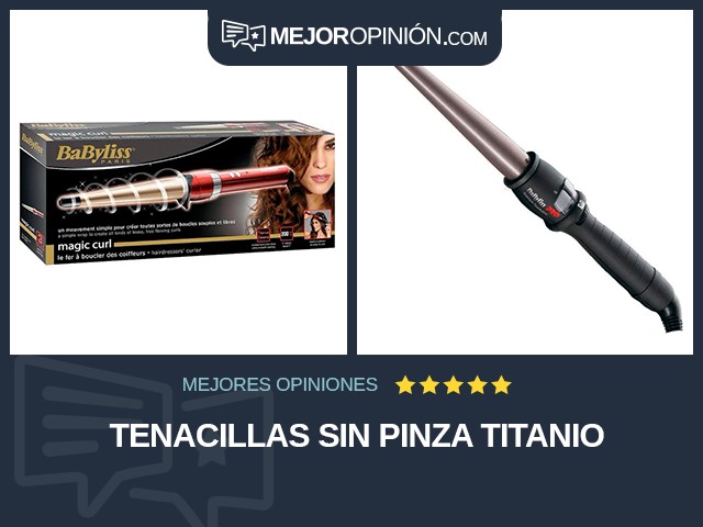 Tenacillas Sin pinza Titanio