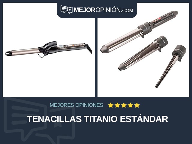 Tenacillas Titanio Estándar