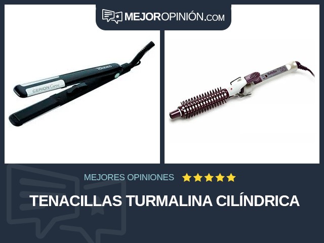 Tenacillas Turmalina Cilíndrica