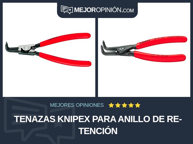 Tenazas Knipex Para anillo de retención