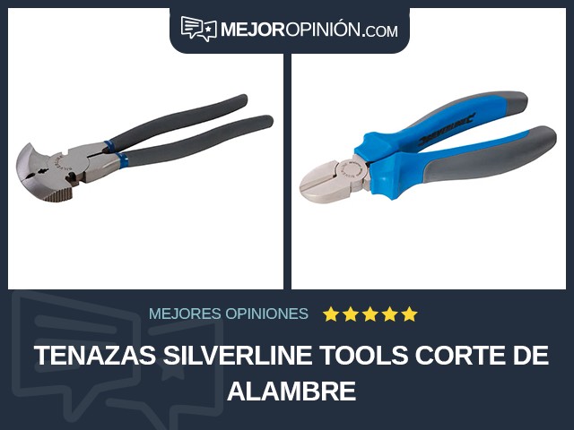 Tenazas Silverline Tools Corte de alambre