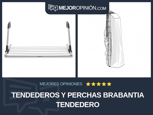 Tendederos y perchas Brabantia Tendedero