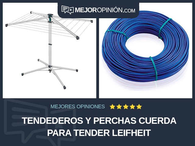 Tendederos y perchas Cuerda para tender Leifheit