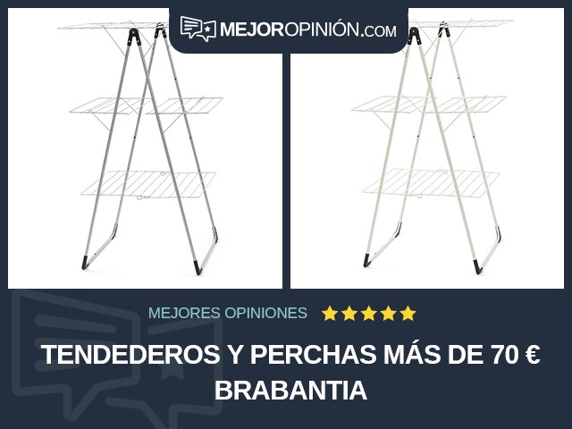 Tendederos y perchas Más de 70 € Brabantia