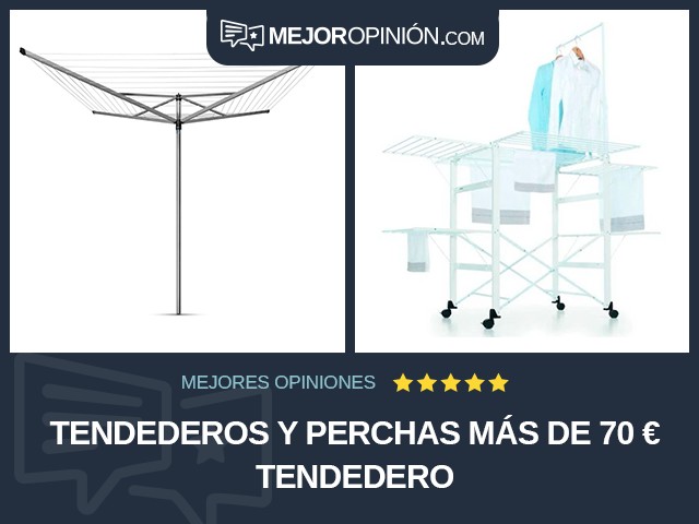 Tendederos y perchas Más de 70 € Tendedero