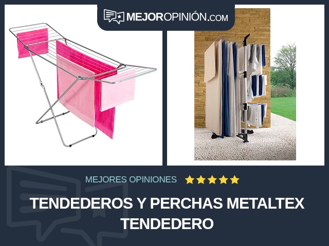 Tendederos y perchas Metaltex Tendedero