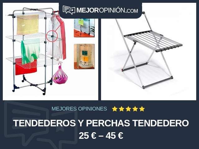 Tendederos y perchas Tendedero 25 € – 45 €