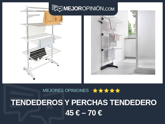 Tendederos y perchas Tendedero 45 € – 70 €