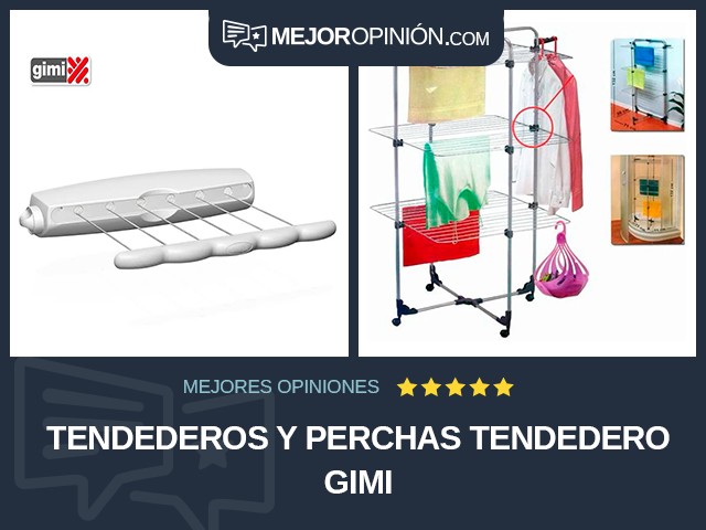 Tendederos y perchas Tendedero gimi