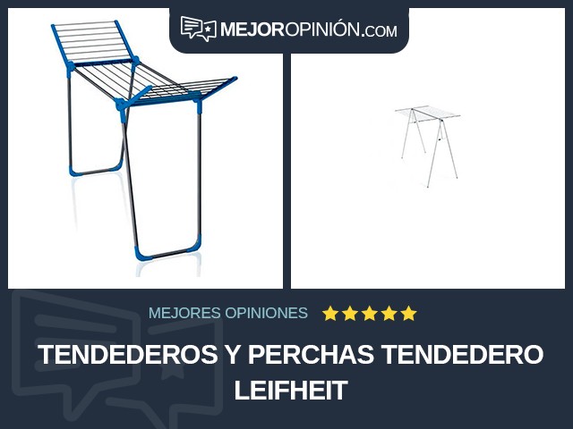 Tendederos y perchas Tendedero Leifheit