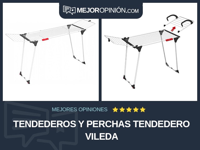 Tendederos y perchas Tendedero Vileda