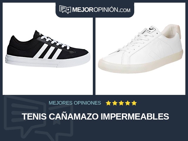 Tenis Cañamazo Impermeables