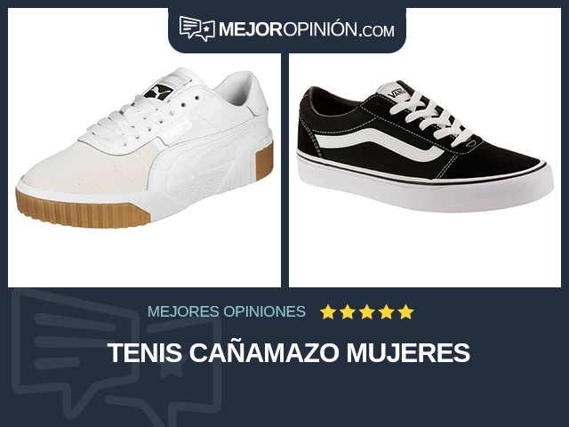 Tenis Cañamazo Mujeres