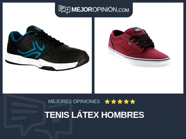 Tenis Látex Hombres