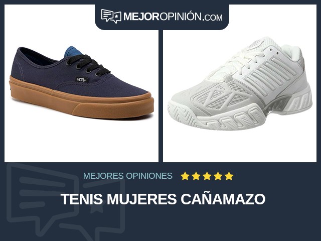 Tenis Mujeres Cañamazo