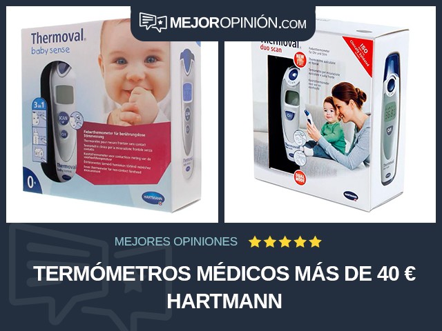 Termómetros médicos Más de 40 € HARTMANN