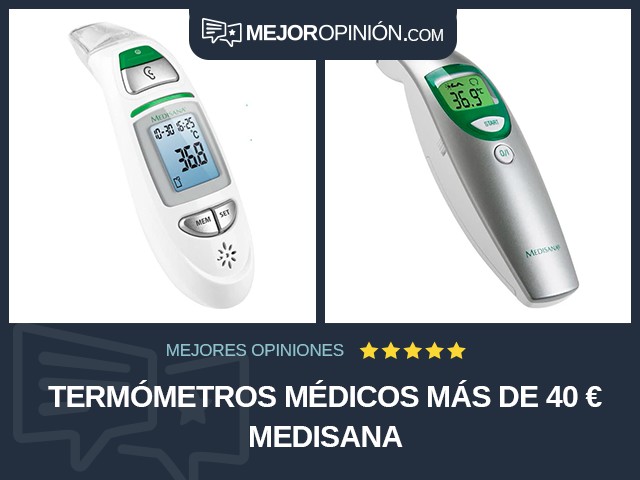 Termómetros médicos Más de 40 € Medisana