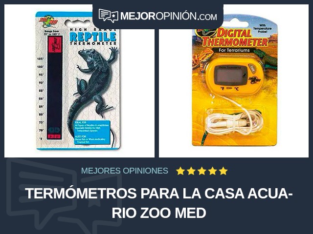 Termómetros para la casa Acuario Zoo Med