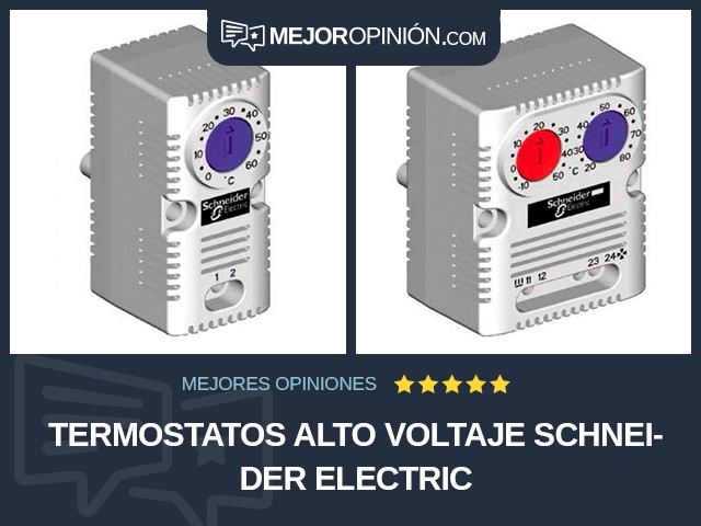 Termostatos Alto voltaje Schneider Electric