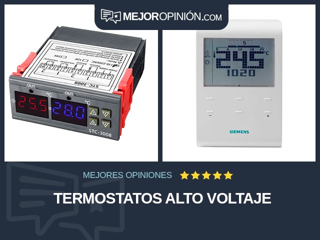 Termostatos Alto voltaje