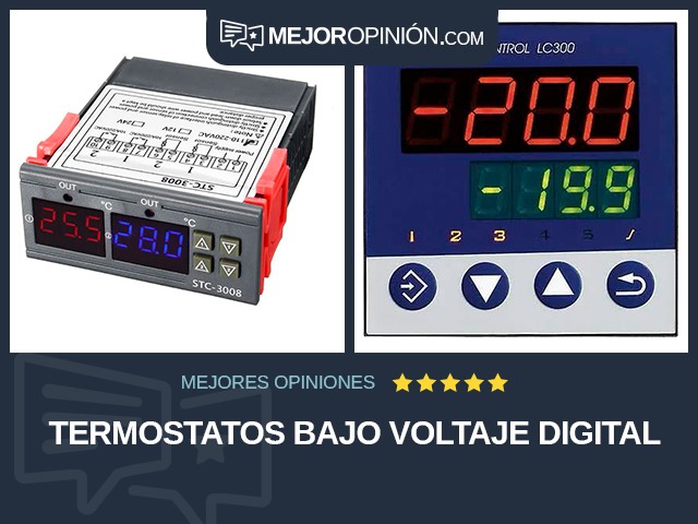 Termostatos Bajo voltaje Digital