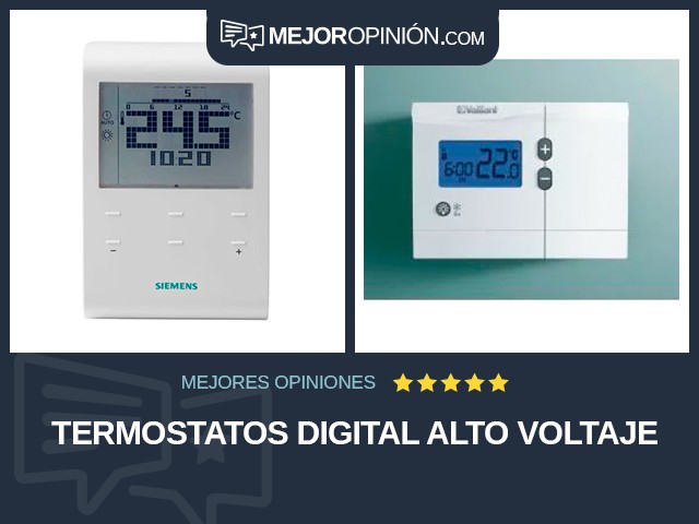 Termostatos Digital Alto voltaje