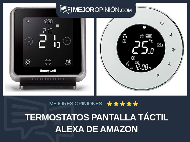 Termostatos Pantalla táctil Alexa de Amazon